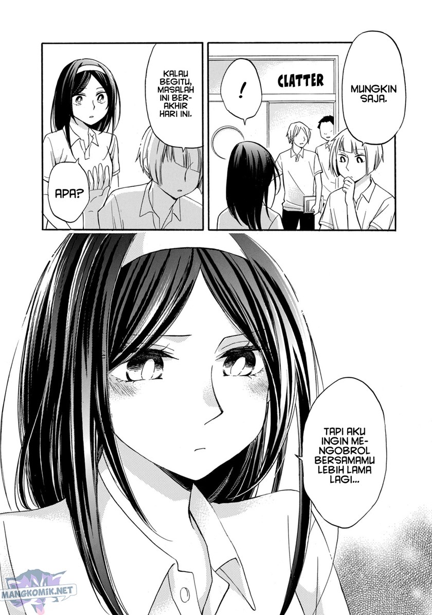 Hanazono and Kazoe’s Bizzare After School Rendezvous Chapter 15 Bahasa Indonesia